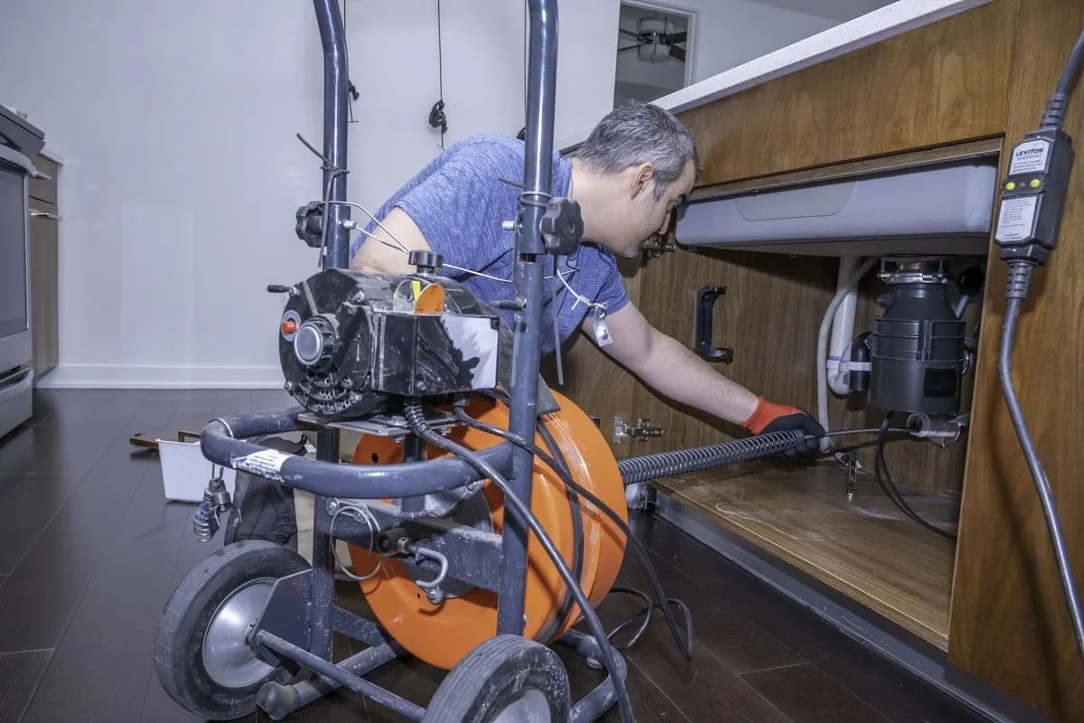 kitchen-drain-snake-machine