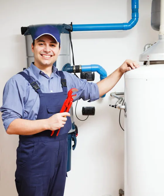 water heater plumber